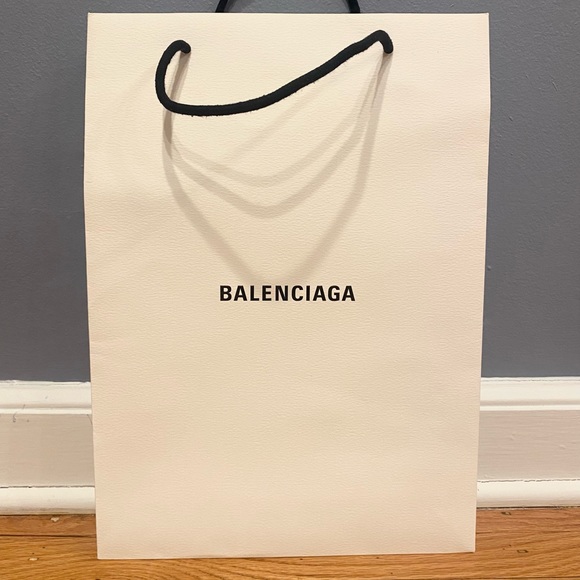 Balenciaga Shopping Bag - cream/white - UNUSED - Picture 1 of 2